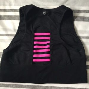 Betsey Johnson Intimates & Sleepwear - High Neck Beaty Johnson Sports Bra/Yoga Top Betsey Johnson Intimates & Sleepwear - High Neck Beaty Johnson Sports Bra/Yoga Top